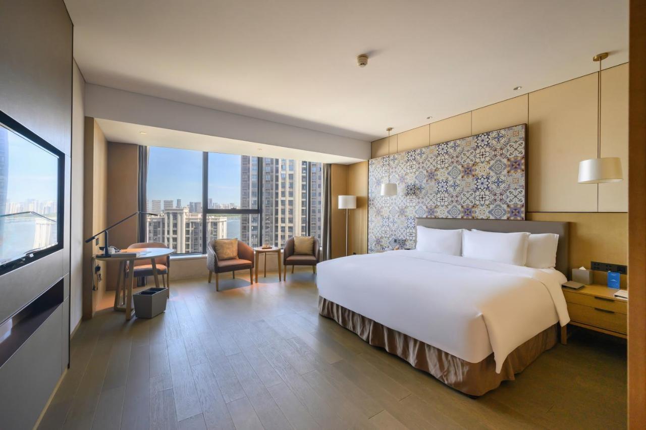 Wyndham Grand Plaza Royale Yuzhou Xiamen Wuyuan Bay Hotel Exterior foto