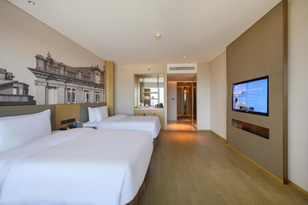 Wyndham Grand Plaza Royale Yuzhou Xiamen Wuyuan Bay Hotel Exterior foto