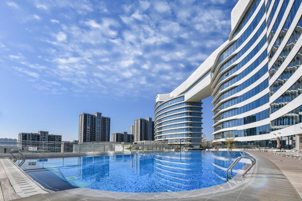 Wyndham Grand Plaza Royale Yuzhou Xiamen Wuyuan Bay Hotel Exterior foto