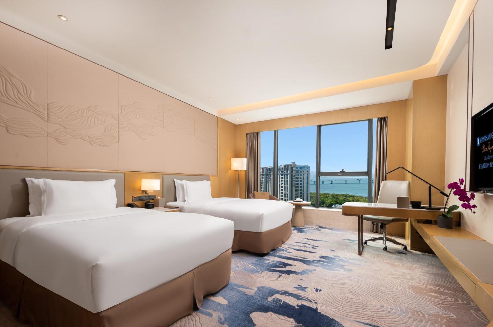 Wyndham Grand Plaza Royale Yuzhou Xiamen Wuyuan Bay Hotel Exterior foto