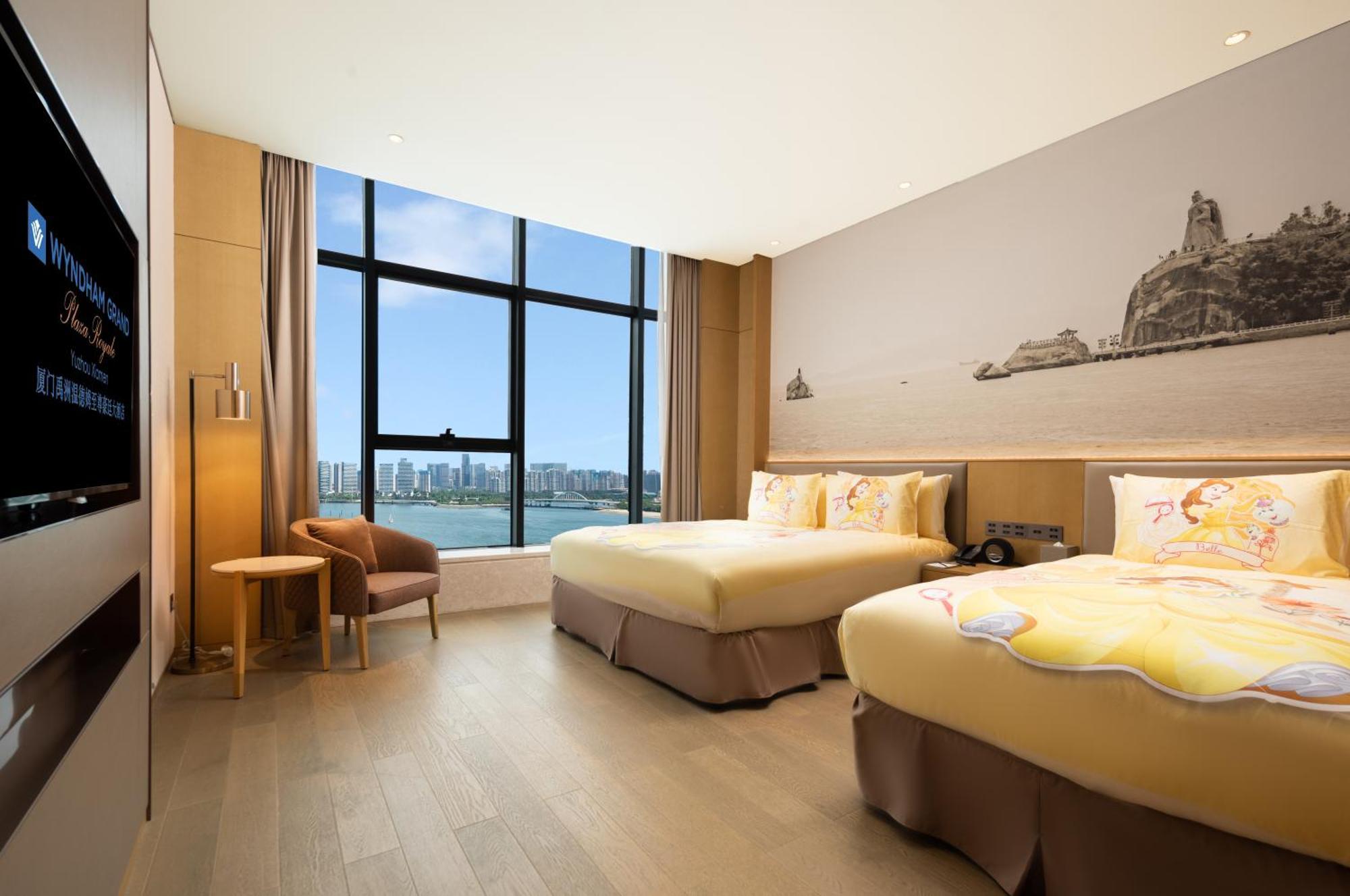 Wyndham Grand Plaza Royale Yuzhou Xiamen Wuyuan Bay Hotel Exterior foto