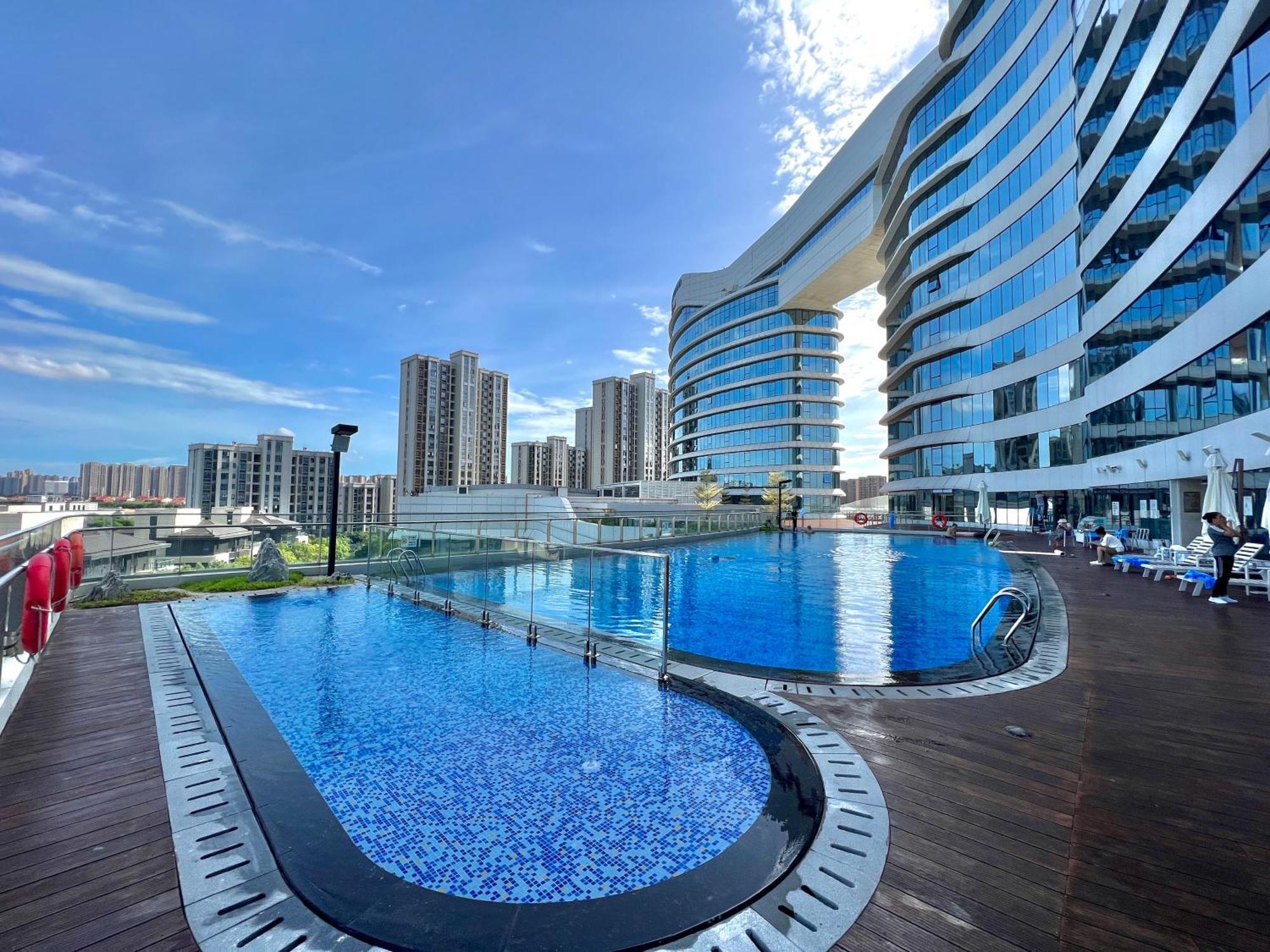 Wyndham Grand Plaza Royale Yuzhou Xiamen Wuyuan Bay Hotel Exterior foto