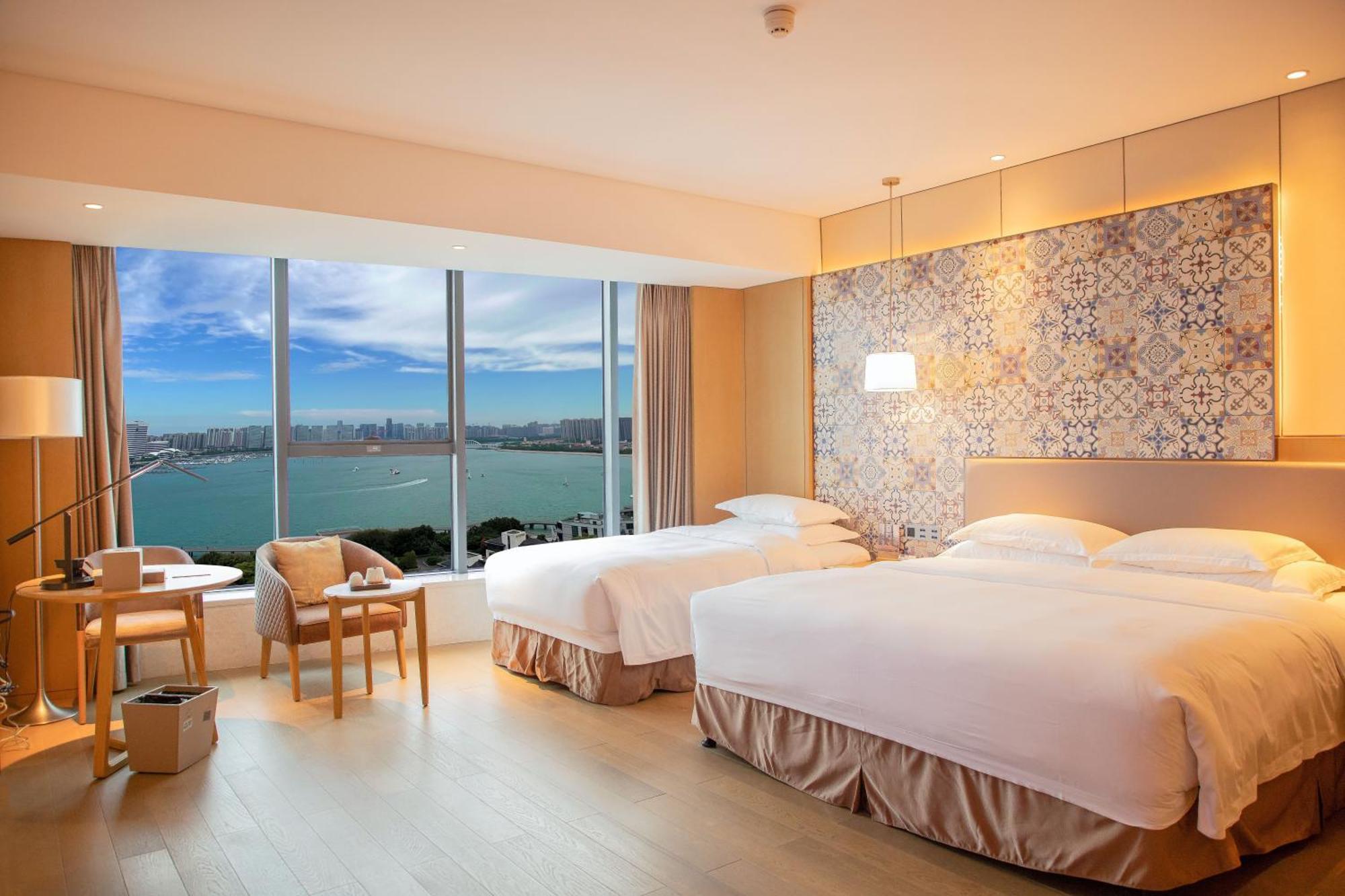 Wyndham Grand Plaza Royale Yuzhou Xiamen Wuyuan Bay Hotel Exterior foto